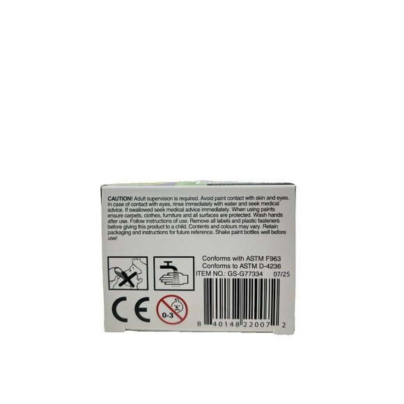 Pour Palz 3.2" Key Ring Bear DIY Paint & Pour Craft Kit - Picture 7 of 7